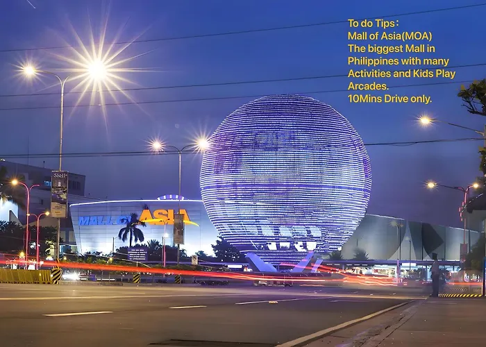 Luxurious Modern 2 Bedrooms Facing Bay Sunset, Airports, Okada, Solaire, Moa With Free Parking